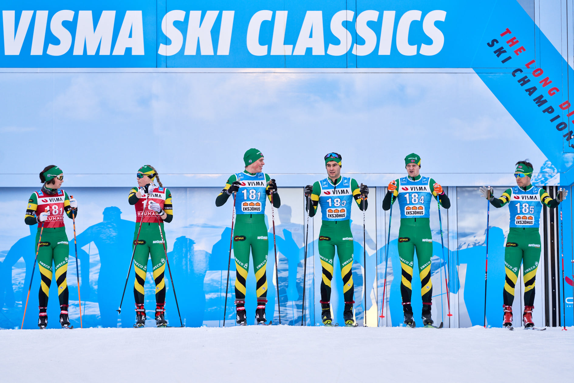 Sterk start av teamet under åpningsrennet i Visma Ski Classics | NTNUI  Langrenn